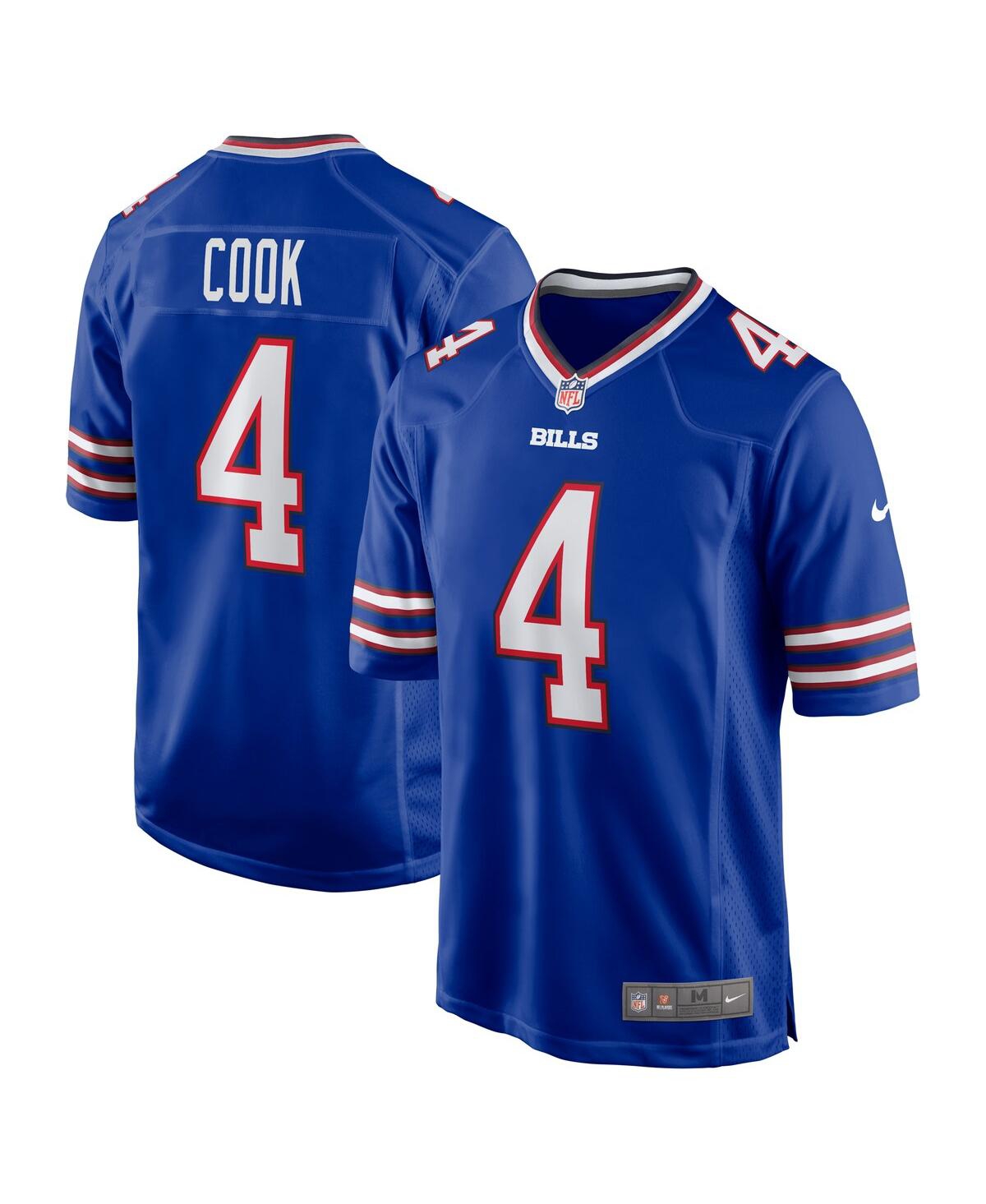 Nike Men's James Cook Royal Buffalo Bills Game Player Jersey - Royal