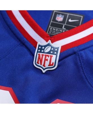 Men's Malik Nabers Royal New York Giants 2nd Alternate Game Jersey