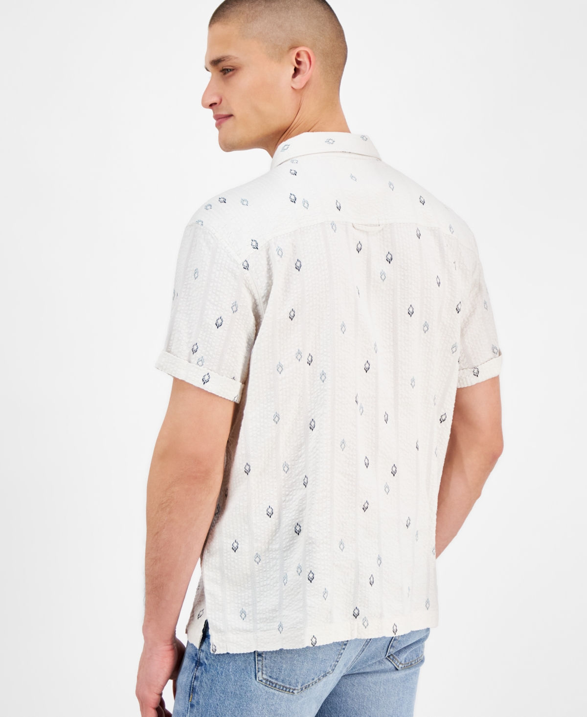 SUN + STONE MEN'S THADDEUS SHIRT, EXCLUSIVELY AT MACY'S 