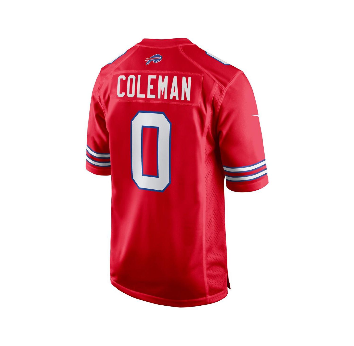Men's Keon Coleman Red Buffalo Bills Alternate Game Jersey