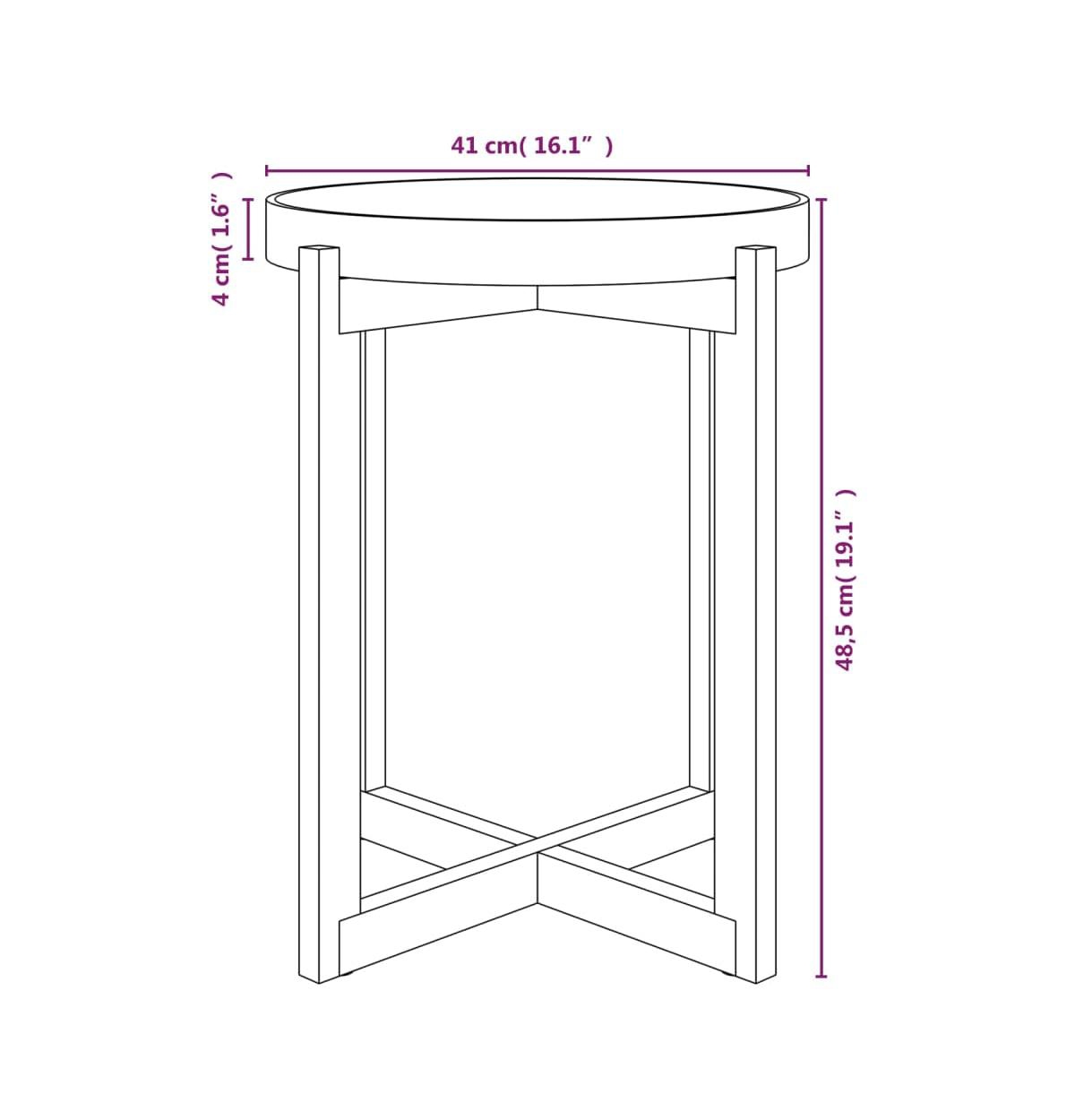 vidaXL Coffee Table16.1