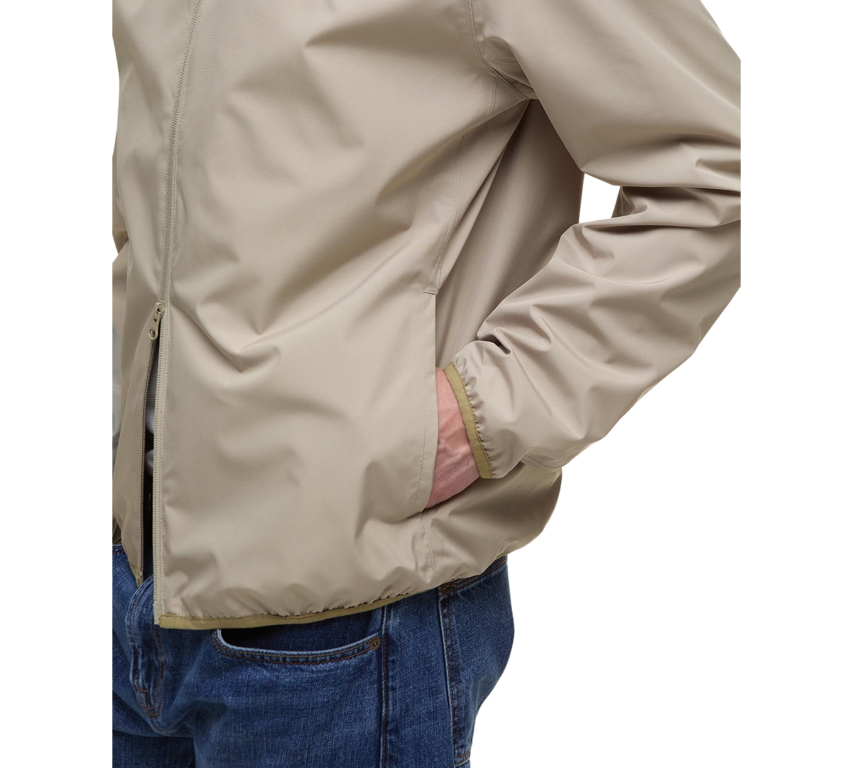 Shop Barbour Men's Korbel Waterproof Jacket In Washed Stone