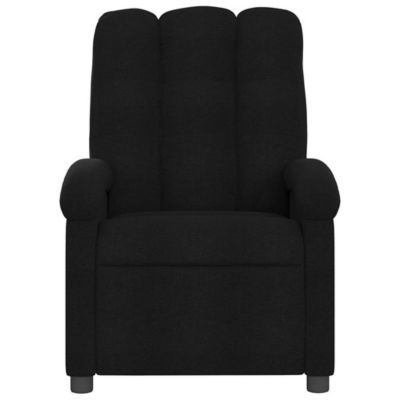 Modern Massage Recliner Chair with Adjustable Backrest, USB-Powered Vibration, and Breathable Fabric Upholstery