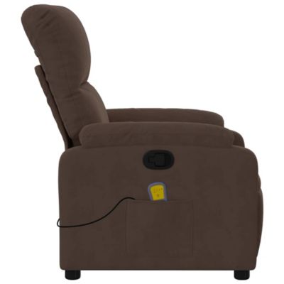 Massage Recliner Chair Brown