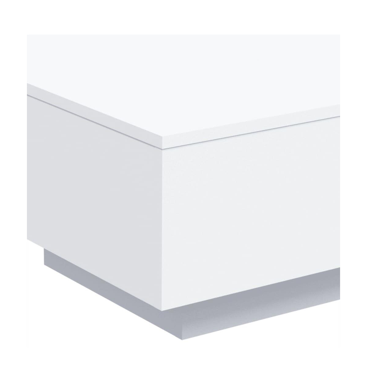 vidaXL Coffee Table with Led Lights21.7