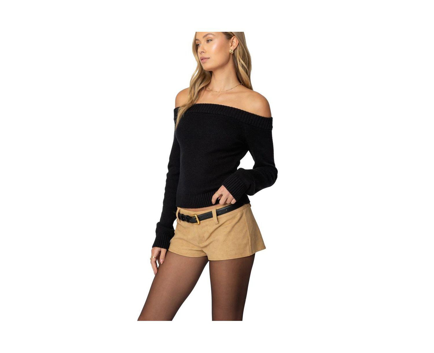 Women's Elona Off Shoulder Knit Top