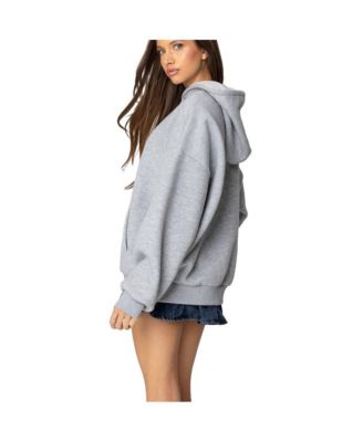 Women's Leopard 8 Oversized Hoodie