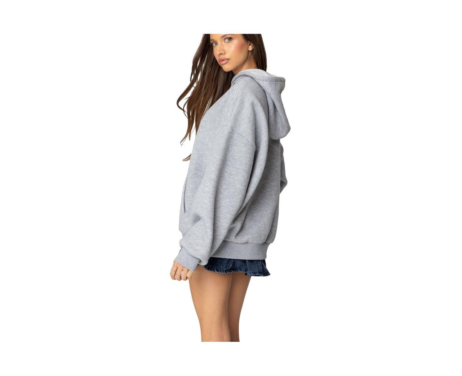 Women's Leopard 8 Oversized Hoodie