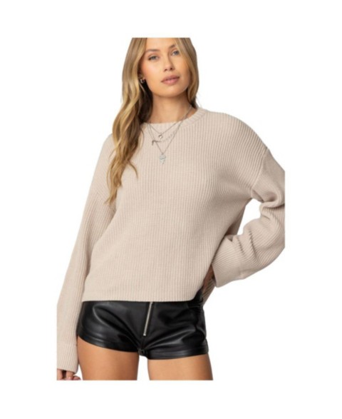 Женские Edikted Women's Marleen Oversized Knit Sweater