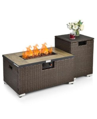 Outdoor Propane Fire Pit - Stylish and Easy-to-Use Patio Heating Solution