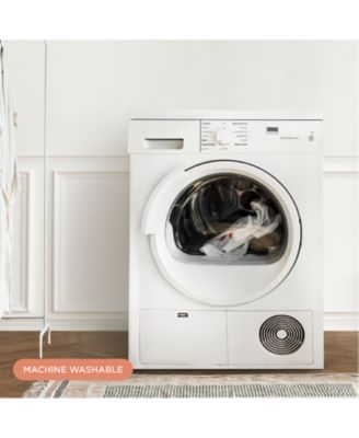 Satin Washable Flat Sheet, White, Queen