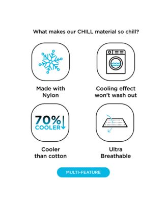 Chill Cooling Nylon Flat Sheet, White, King