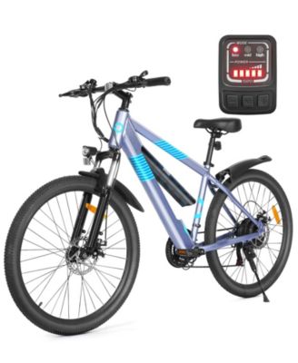 350W Electric Bike 26" Electric Mountain Bike for Adults, 36V Built-in Hidden Removable Battery with Shimano 7 Speed City Commuter Bike for Man Woman