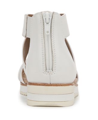 Women's Zoom Round Open Toe Crisscross Wedge Sandals