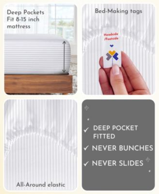 400 Thread Count 100% Cotton Printed Sheet Set - California Design Den