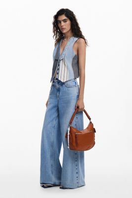 Women's Oval bag with 3D logo