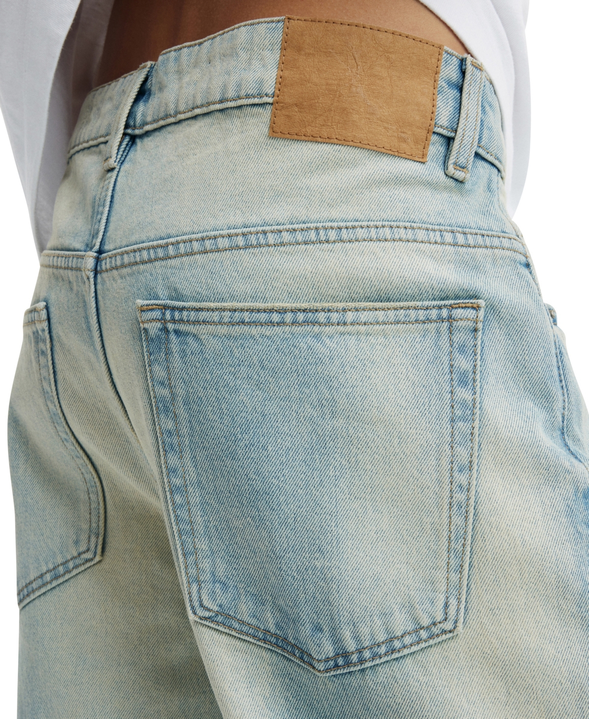 Shop Cotton On Men's Baggy Jean In Halen Blue
