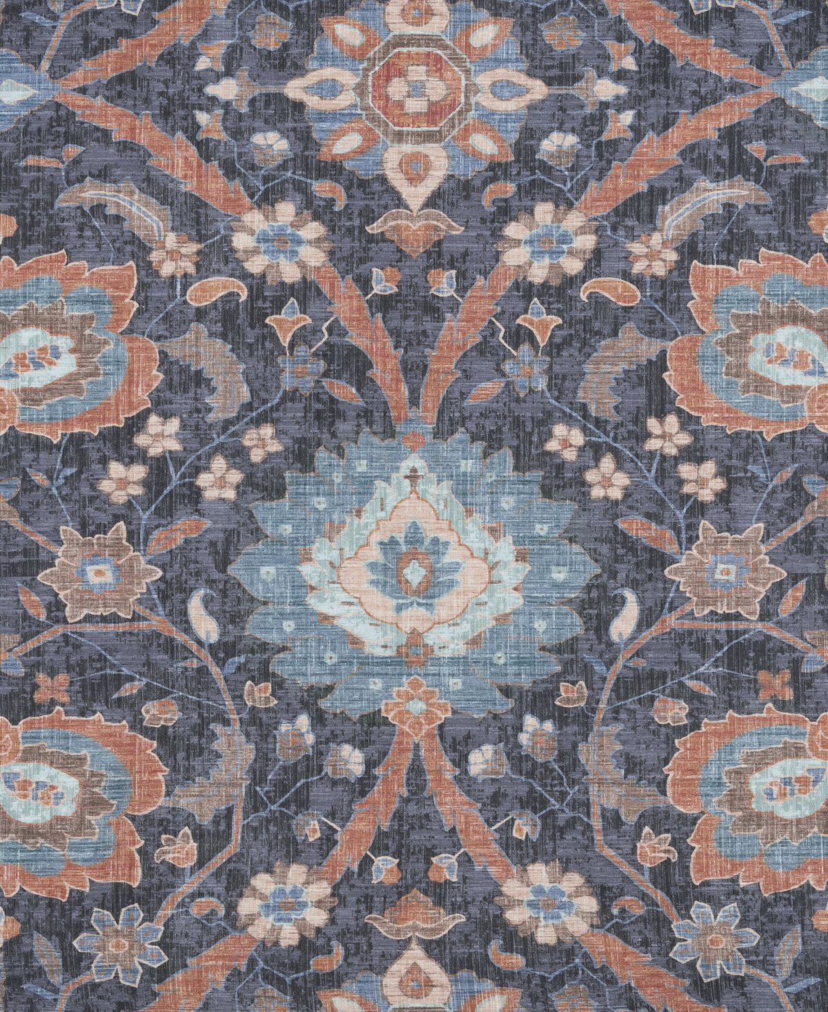 Rose Tree Harlow Jacobean Print 4-pc. Comforter Set, Queen In Blue