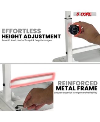 Keyboard Bench Piano Stool Thick Padded Seat Height Adjustable Keyboard Chair