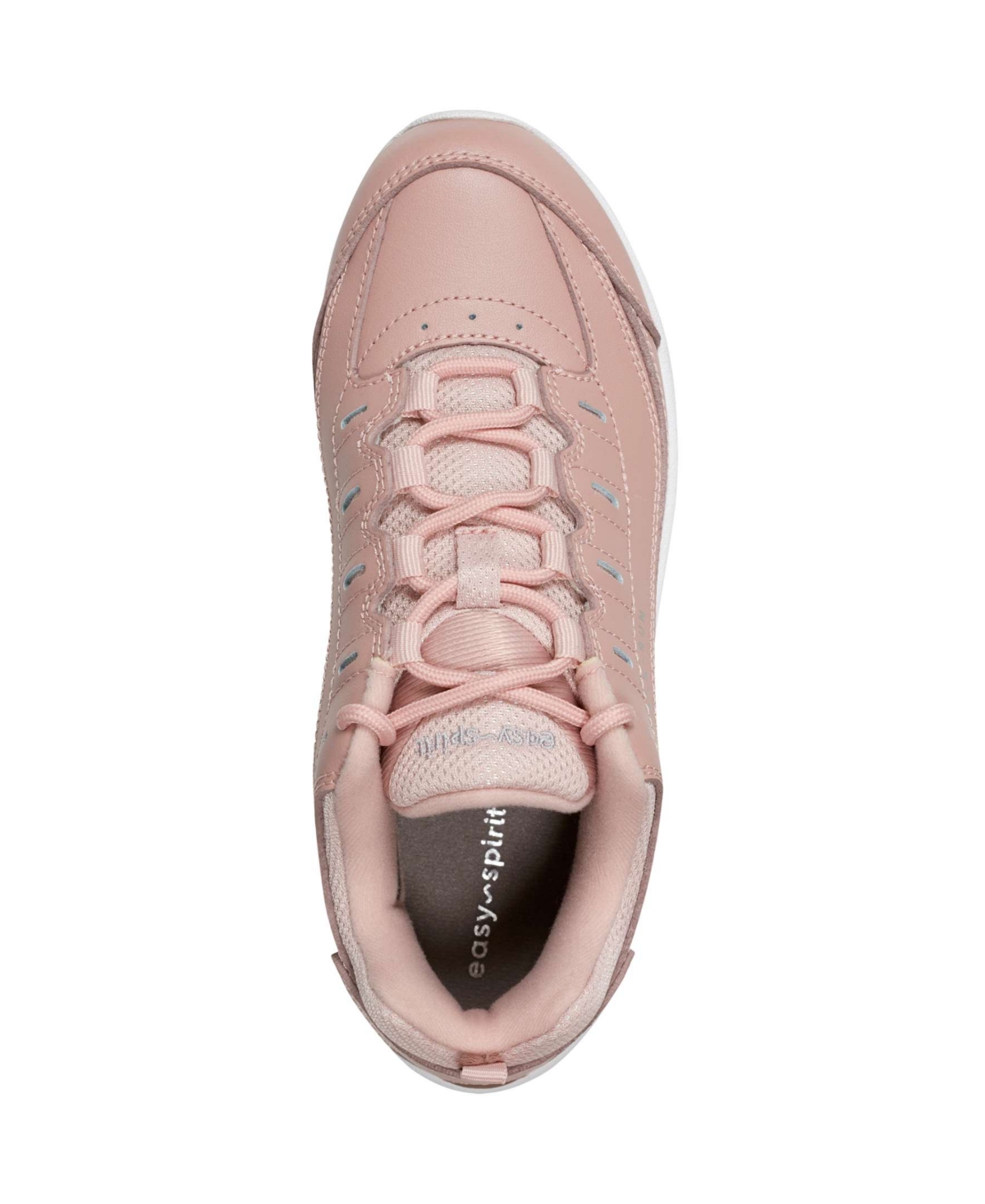 Shop Easy Spirit Women's Romy Lightweight Easy-on Walking Shoes In Pink Rose Leather