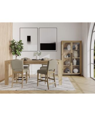 Furniture - 5pc Counter Height Dining Set (Davie Rectangular Table & 4 Jesilyn Stools)