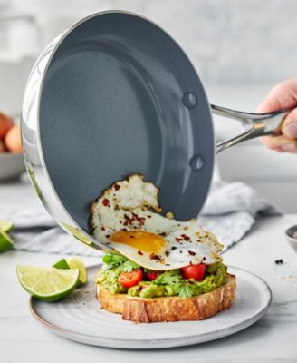 Valencia Pro Stainless Steel 8" & 10" Open Frypan Set