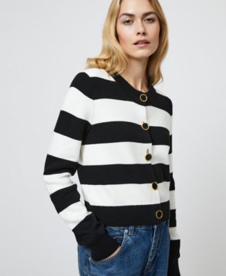 French Connection Women's Nyrobi Striped Cardigan