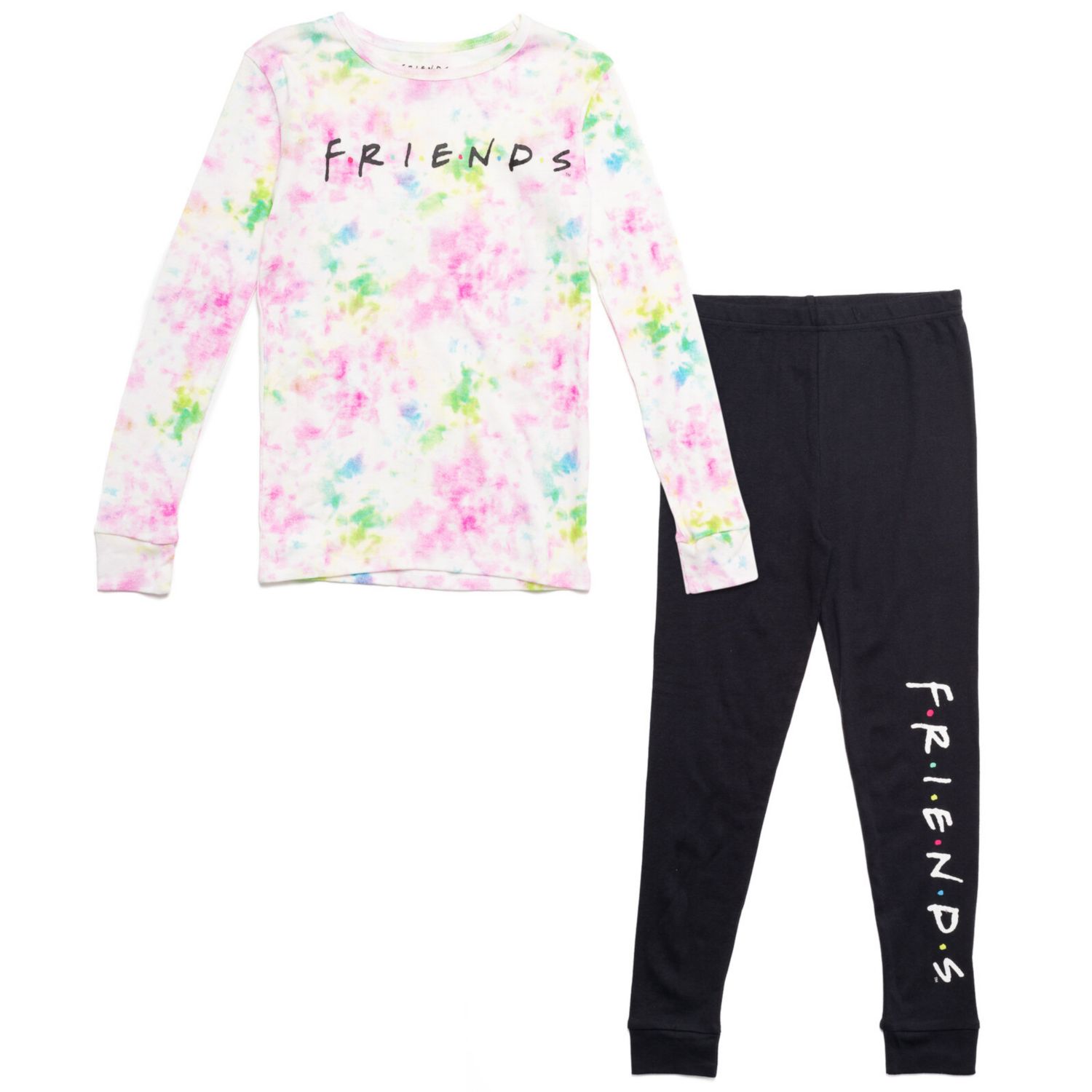 Girls Pajama Shirt and Pants Sleep Set