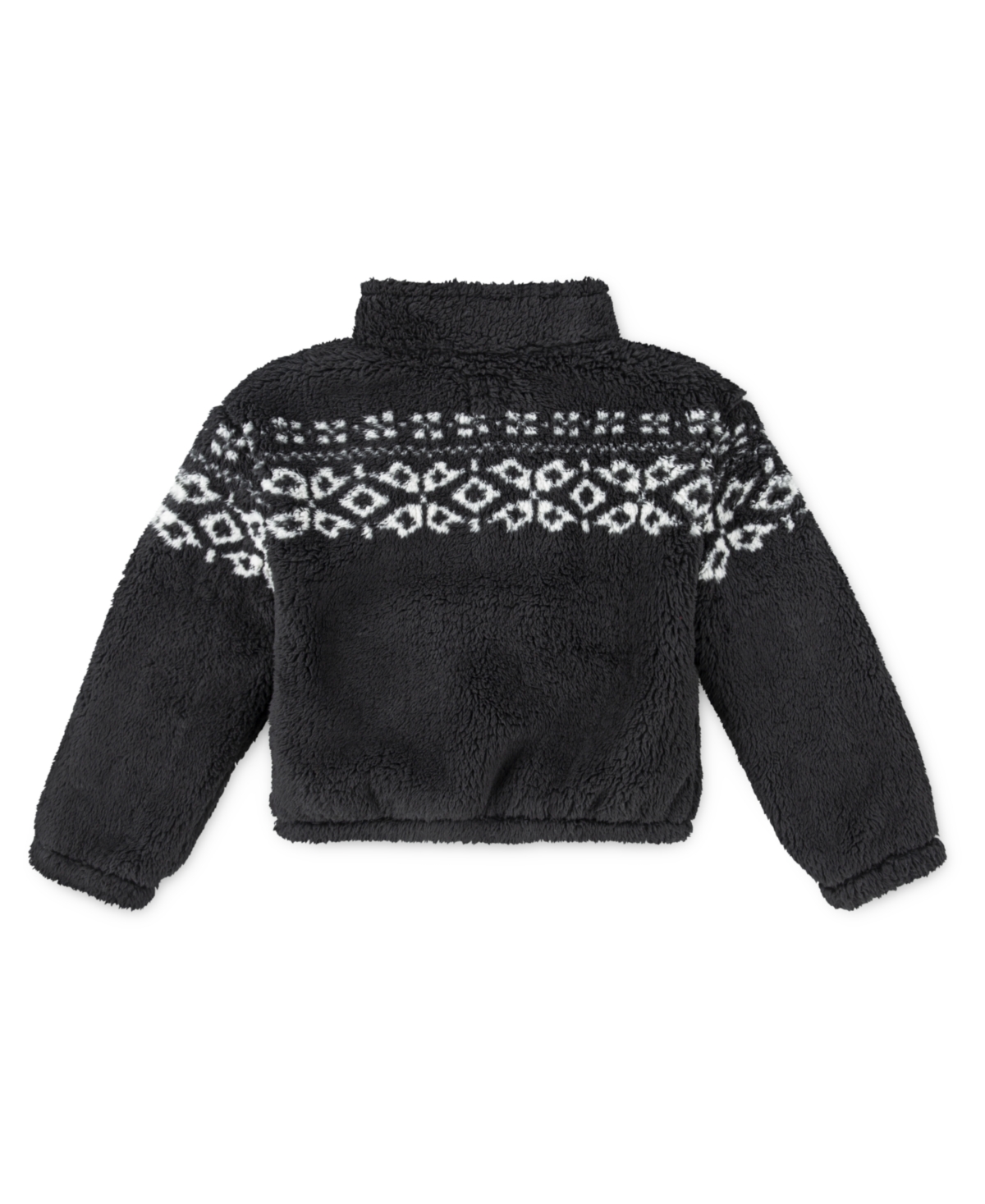 LEVI'S LITTLE GIRLS MEET AND GREET SHERPA HALF-ZIP SWEATSHIRT 