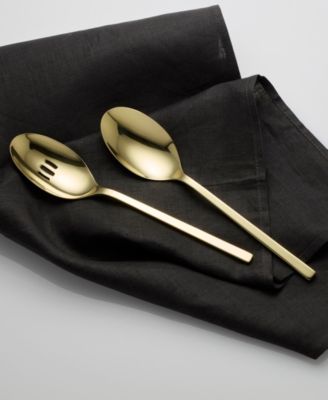 Allay Champagne 2-Piece Serving Spoon Set