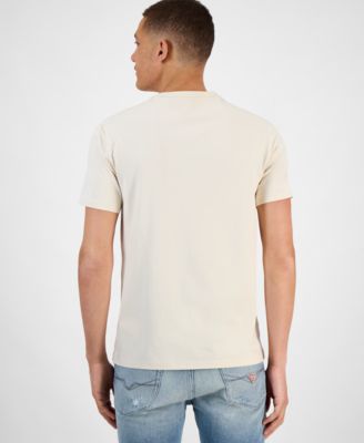 Мужская рубашка GUESS с принтом, футболка и шорты с логотипом