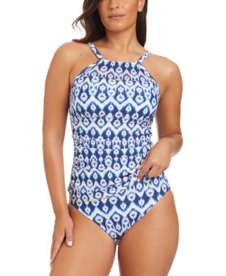 Fine Ikat Tankini Top Matching Bottom