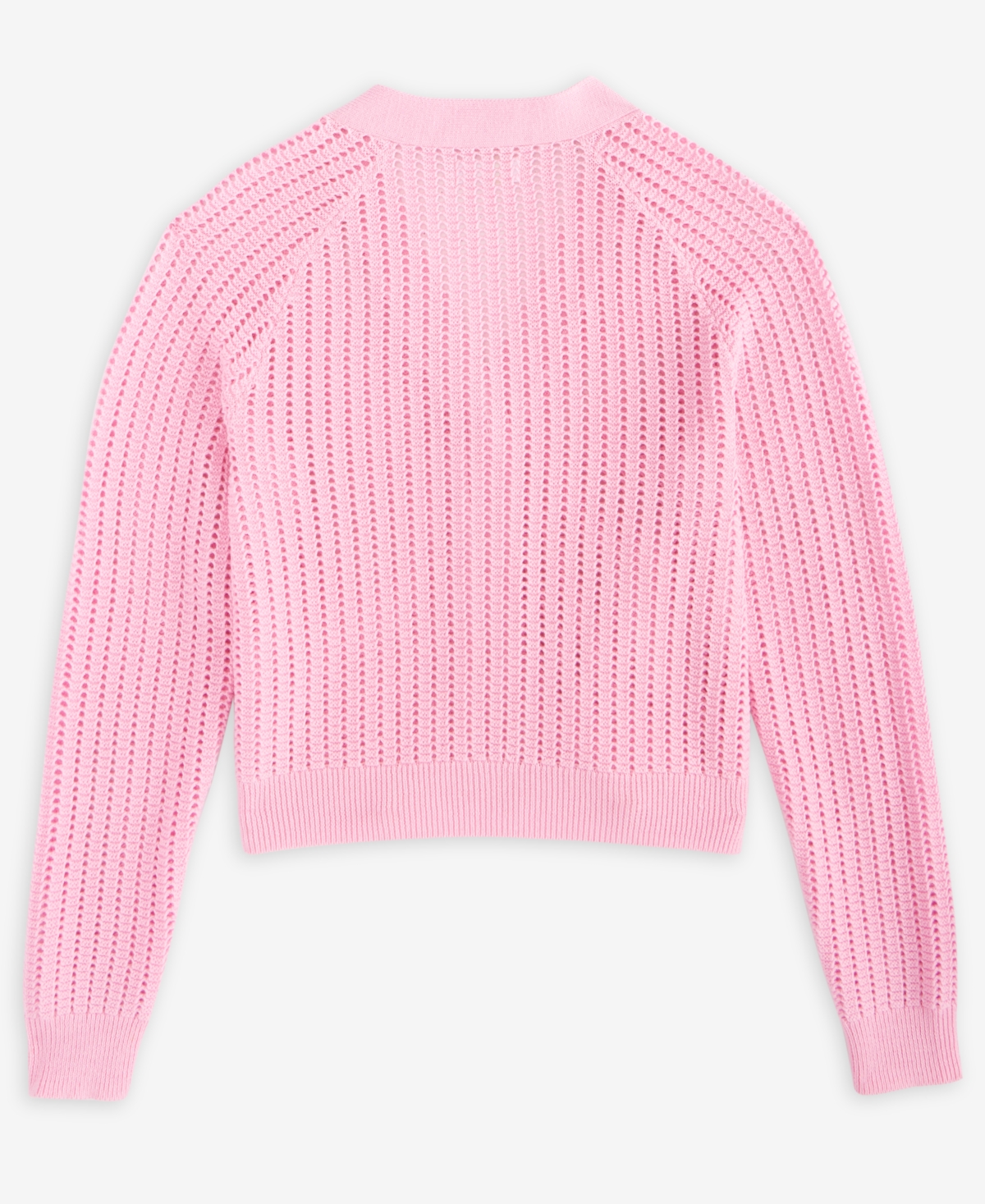 Epic Threads Kid Girl V-neck Button Cardigan, Exclusively At Macy's In Bonbon