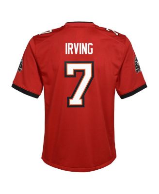 Big Boys and Girls Bucky Irving Red Tampa Bay Buccaneers Team Game Jersey