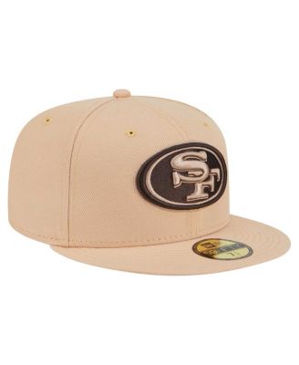 Men's Tan San Francisco 49ers Candied Pecan 59FIFTY Fitted Hat