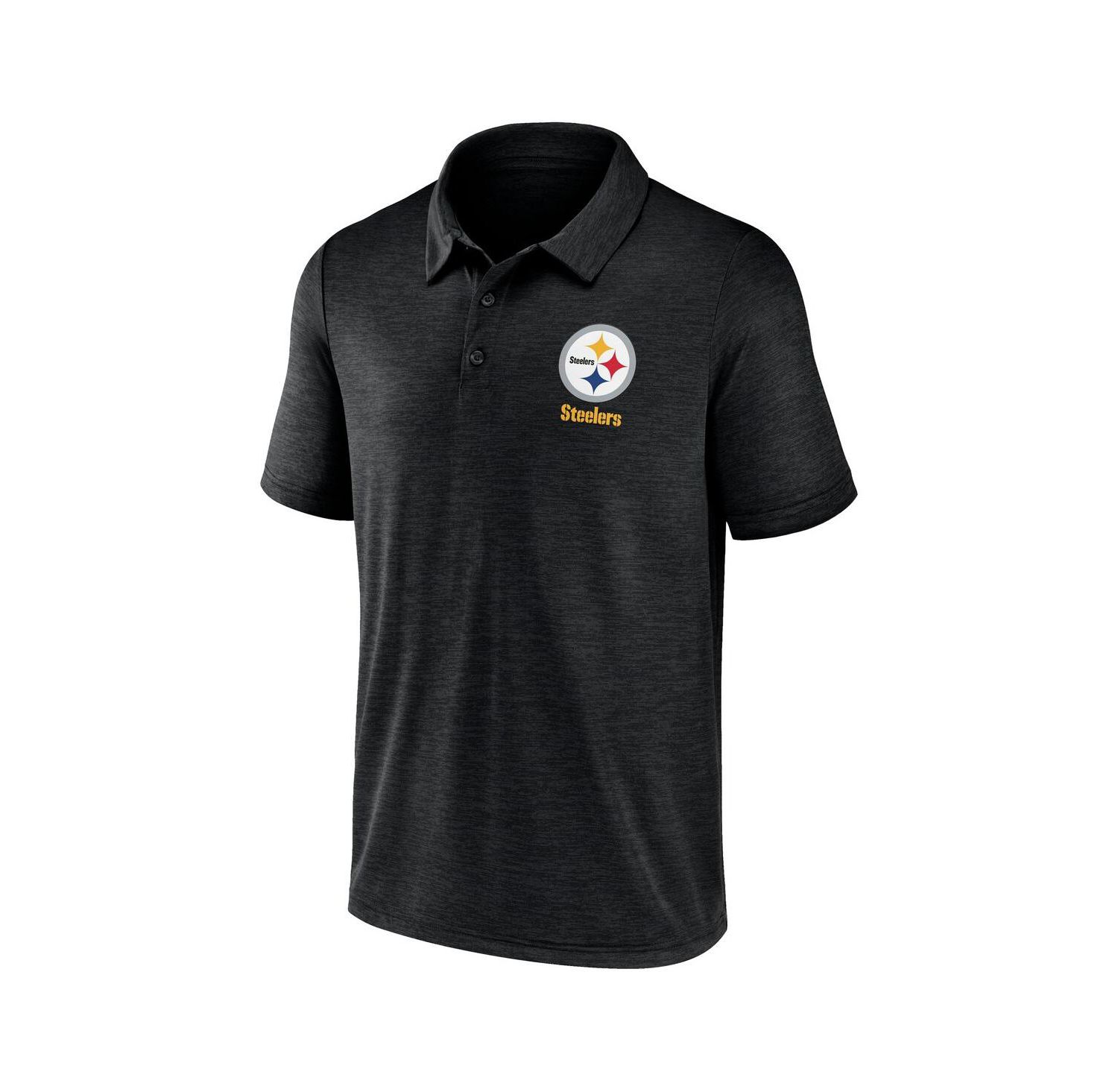 Men's Black Pittsburgh Steelers Making Waves Polo