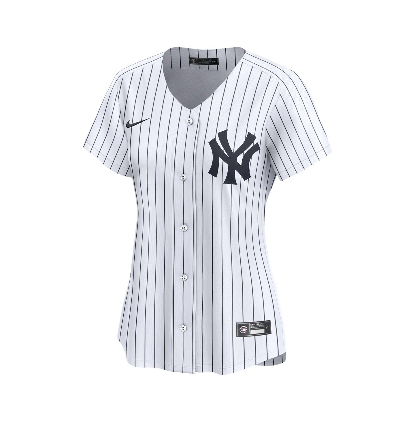 Женский топ Nike Giancarlo Stanton White New York Yankees Home Limited Player Jersey — фото 3