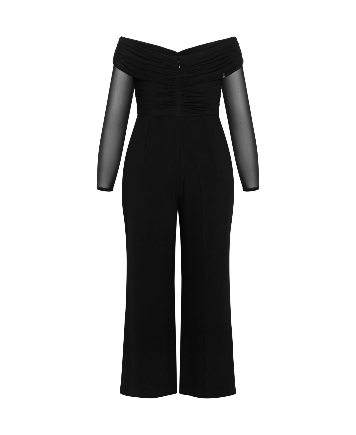 Женский комбинезон CITY CHIC Plus Size Lana Jumpsuit, цвет: Чёрный — фото 3