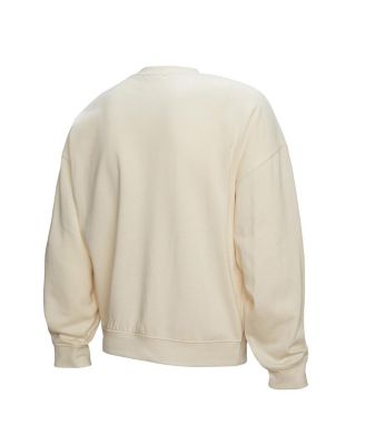 Women's Cream Boston Bruins Logo 3.0 Pullover Sweatshirt