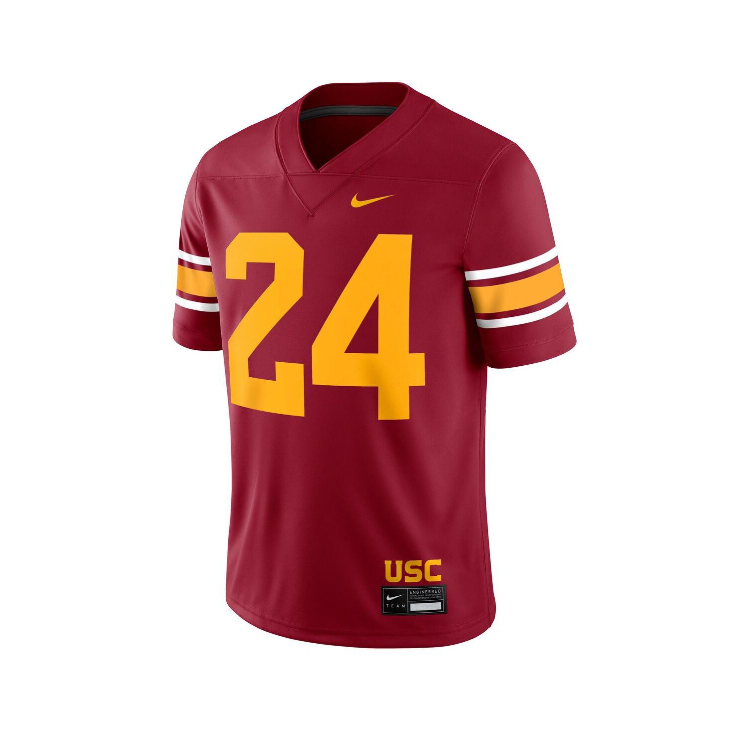 Men's 24 Cardinal USC Trojans Alternate Game Jersey