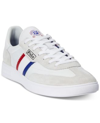 Polo Ralph Lauren Men's Bedford Suede-Paneled Sneaker - Macy's