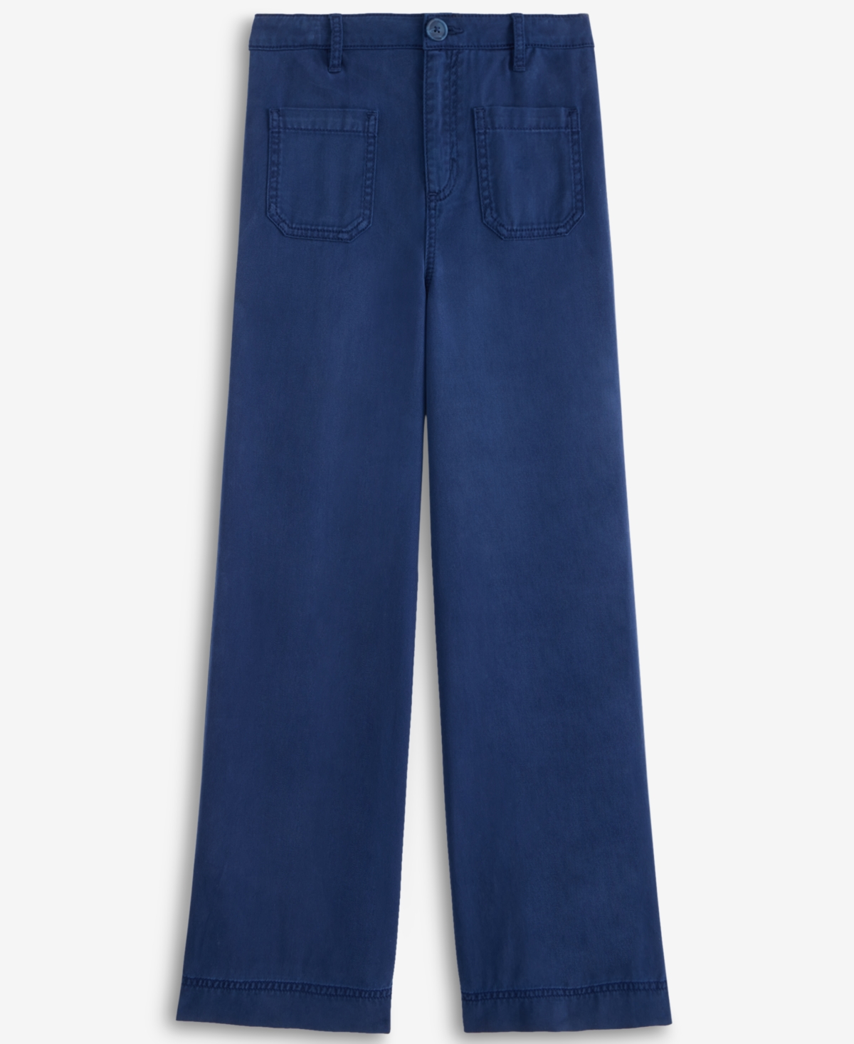 Epic Threads Little & Big Girls Twill Patch-pocket Wide-leg Pants, Exclusively At Macy's In Medieval B