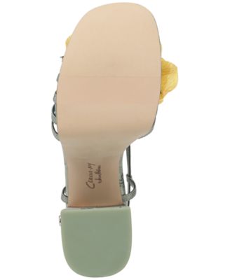 Siena Flower Platform Dress Sandals