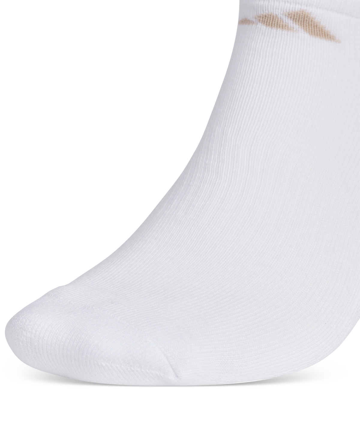 Adidas Originals Adidas 3-pack Aeroready Athletic Cushioned Low Cut Socks In White,wonder Beige,alumina Beige