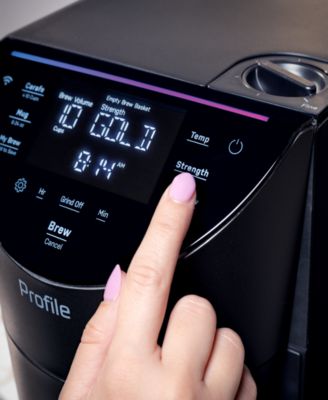 Profile™ Smart Grind and Brew Coffee Maker with Podless Single Serve
