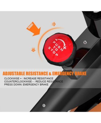 Cardio Fitness Cycling Exercise Bike Gym Workout Stationary Bicycle