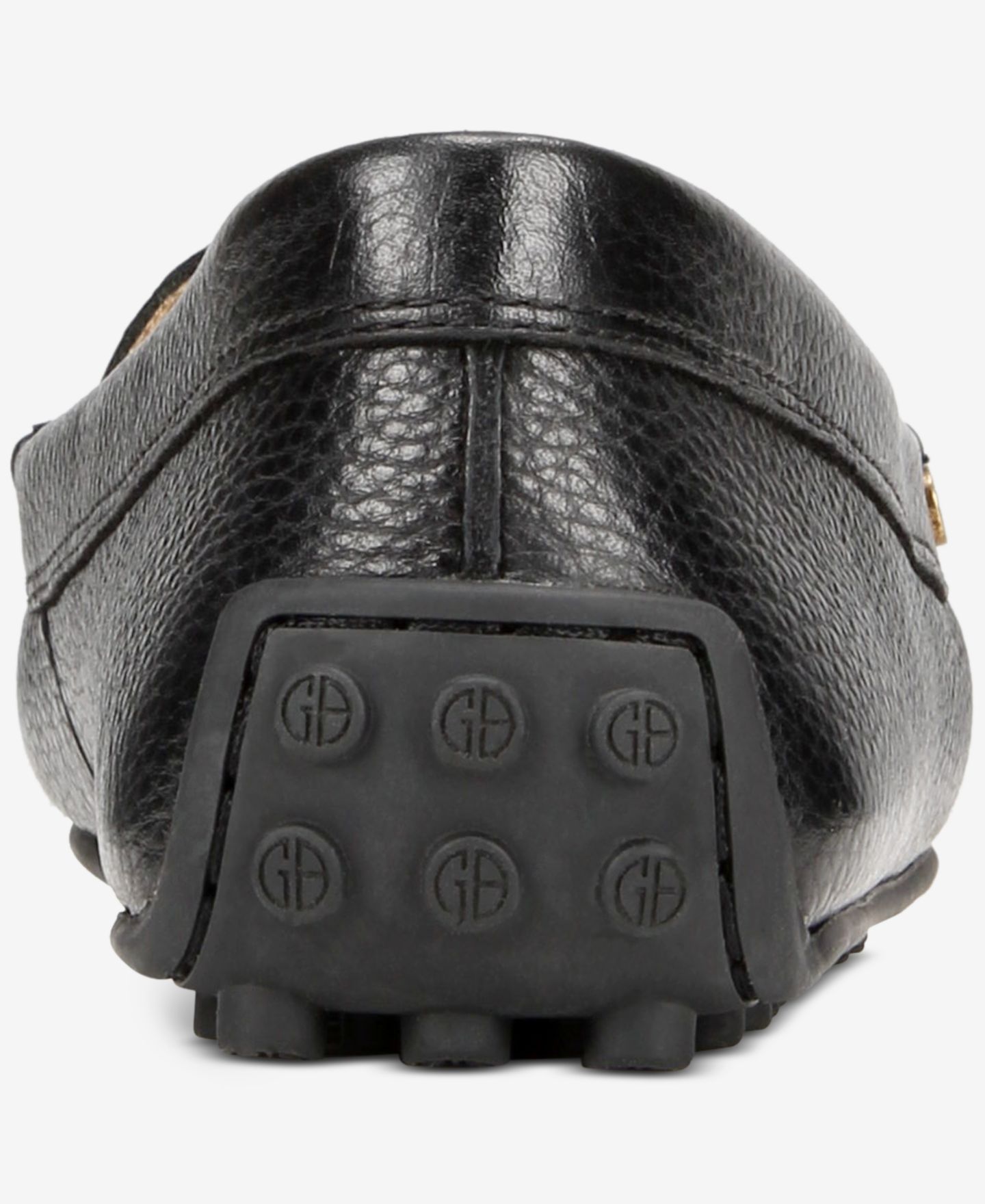 Женские туфли Giani Bernini Carinna Slip On Driver, цвет: Чёрный кожаный — фото 9