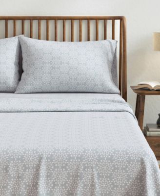 Ultra-Soft Turkish Cotton Flannel Winter Floral Print Sheet