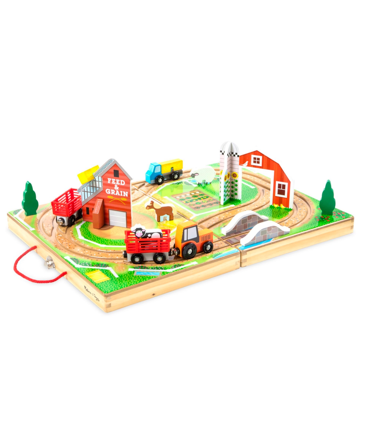 Melissa & Doug Take-along Farm In Multicolor