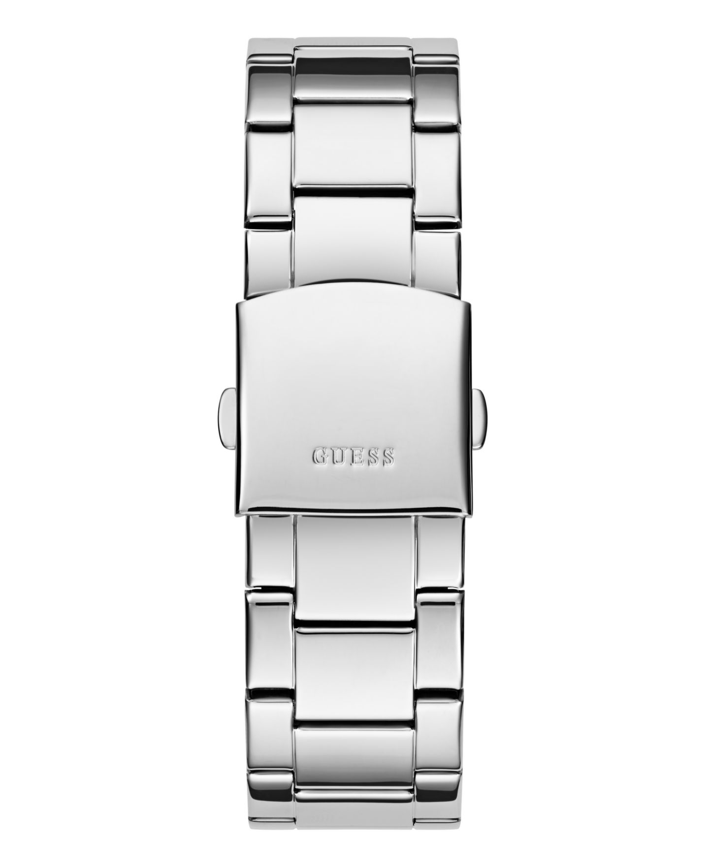 Мужские многофункциональные часы Guess из стали серебристого цвета, 44 мм — фото 6